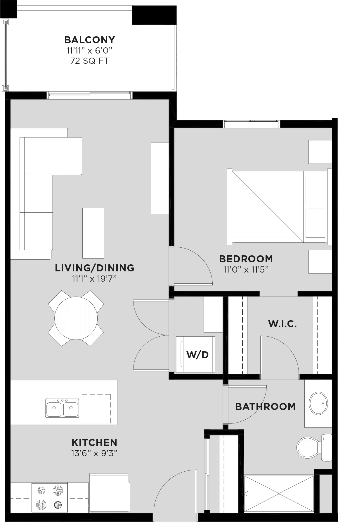 Suite 212 Floorplan
