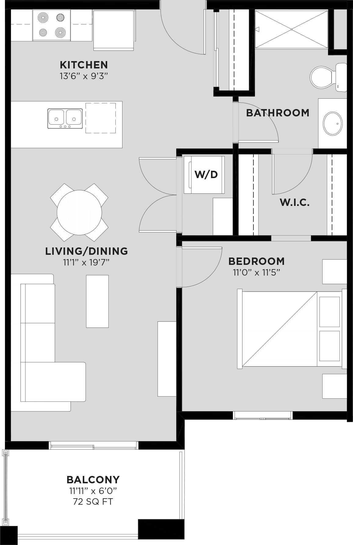 Suite 213 Floorplan