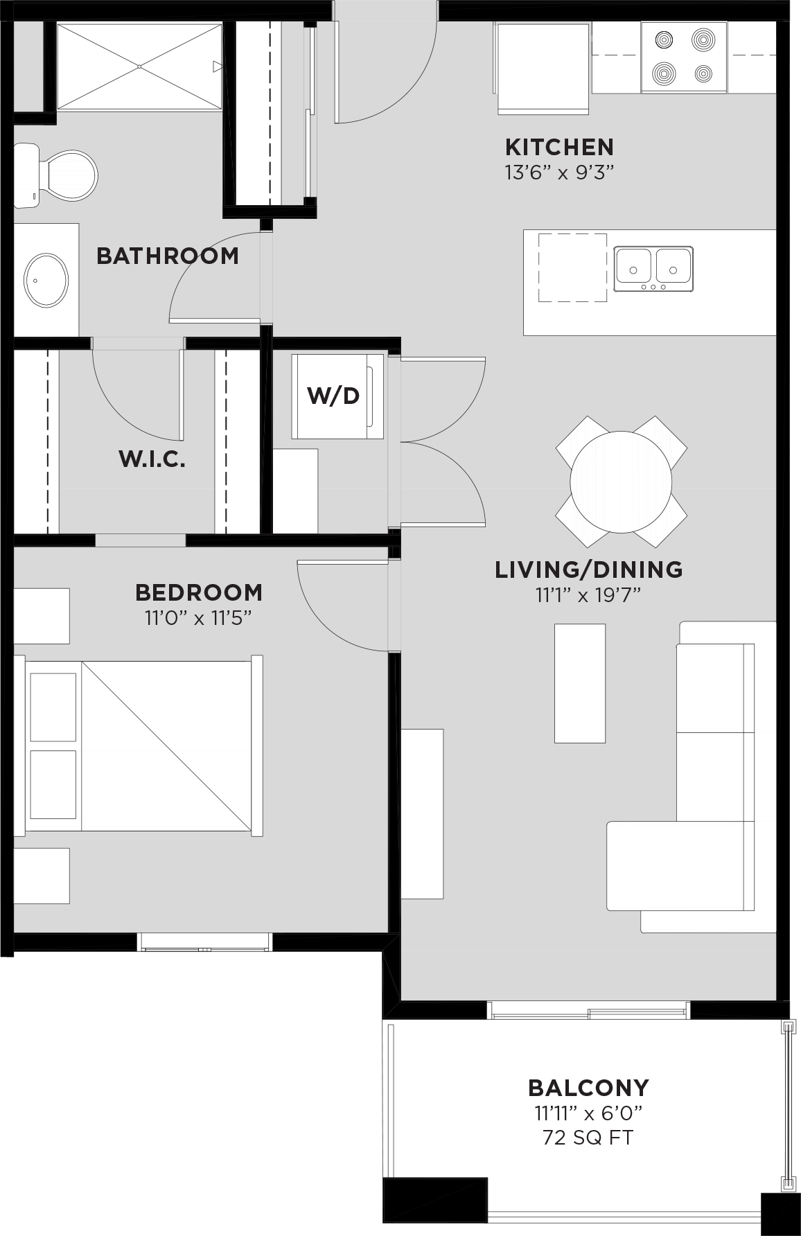 Suite 311 Floorplan