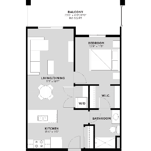Suite 414 Floorplan