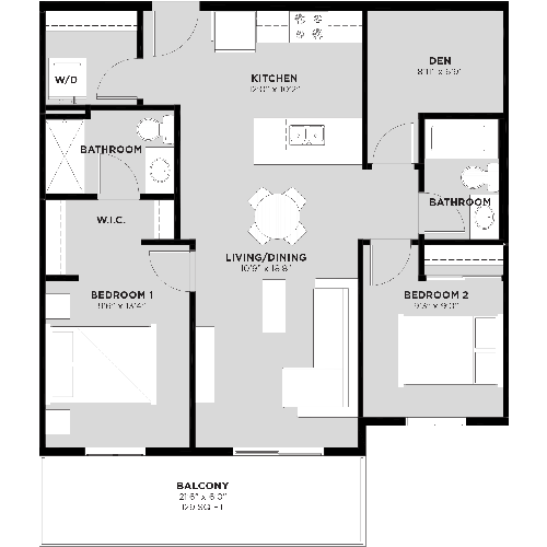 Suite 505 Floorplan