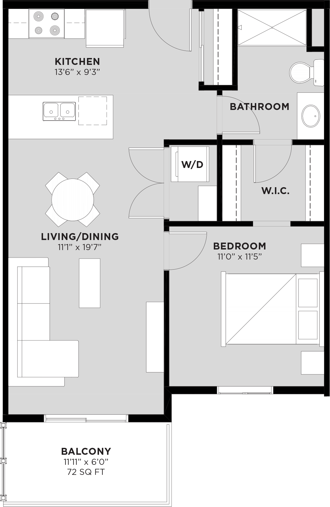 Suite 513 Floorplan