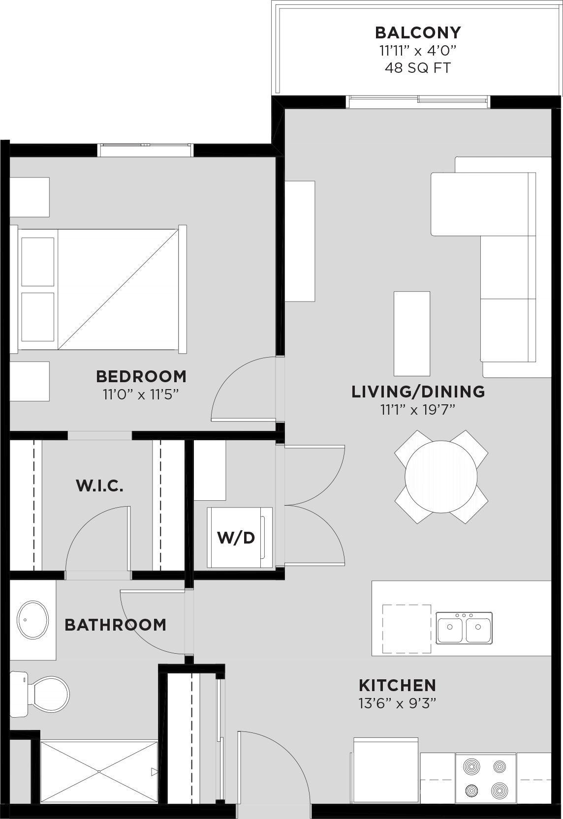 Suite 610 Floorplan